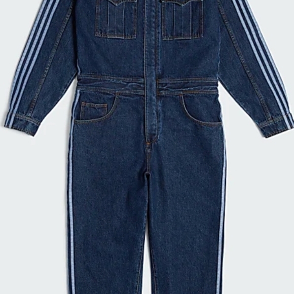 Ivy Park Rodeo DENIM SNAP BOILER SUIT - Picture 3 of 6